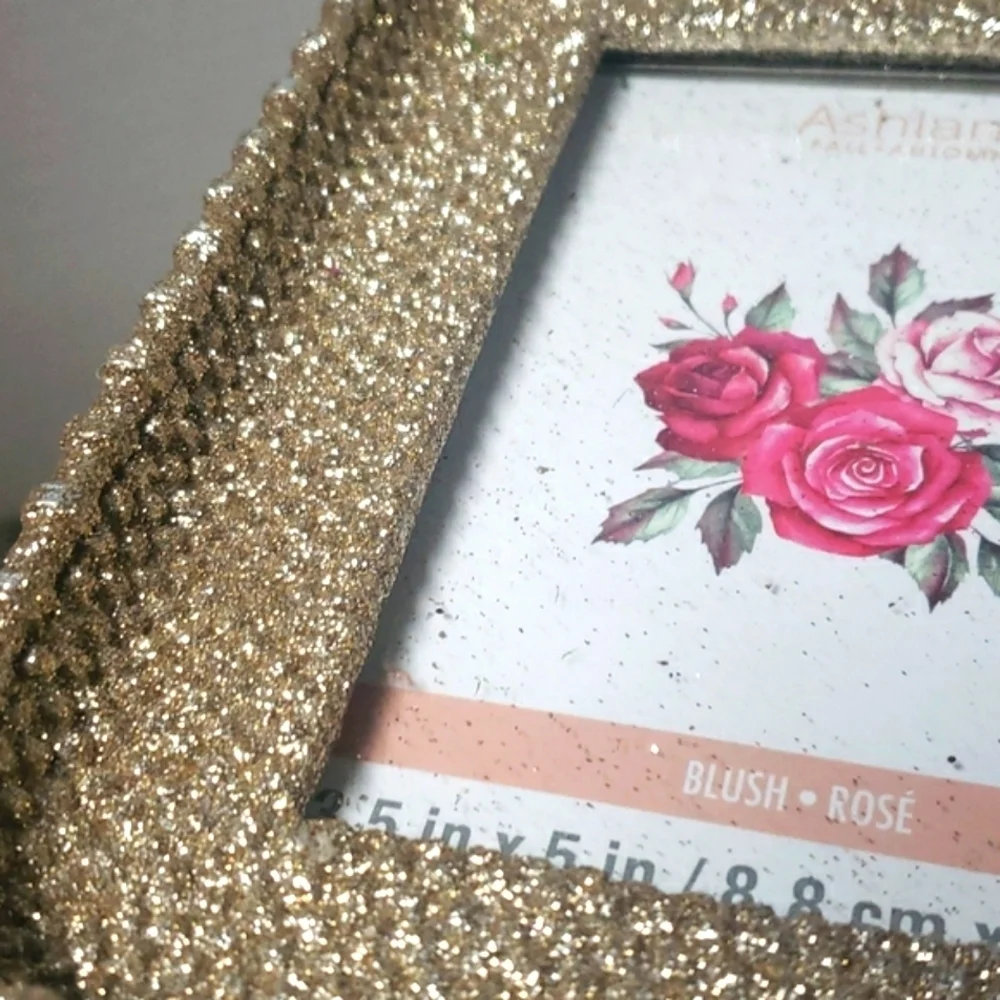 Ashland gold glittered picture frame
